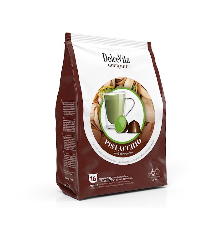 Scatola Dolce Vita Dolce Gusto®* CAFFE' AL PISTACCHIO 64pz..