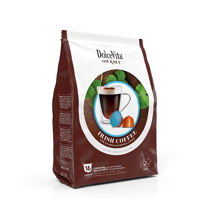 Scatola Dolce Vita Dolce Gusto®* IRISH COFFEE 64pz..