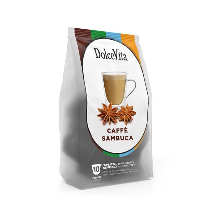 Scatola Dolce Vita Nespresso®* CAFFE' ALLA SAMBUCA 100pz..
