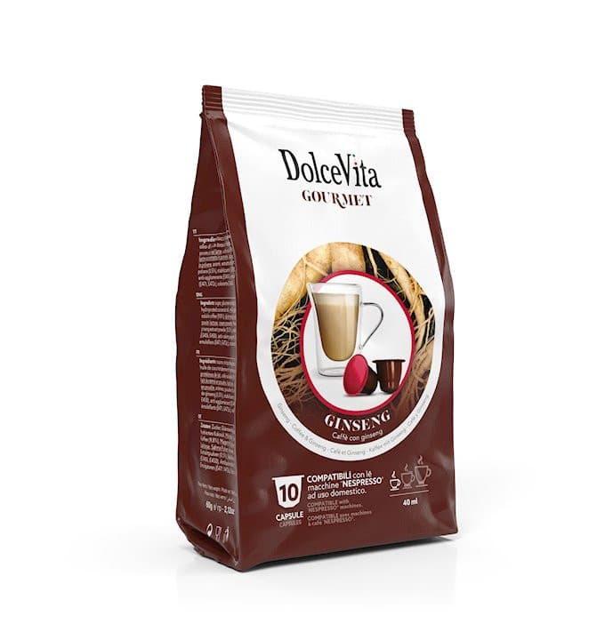 Scatola Dolce Vita Nespresso®* GINSENG DOLCE 100pz..