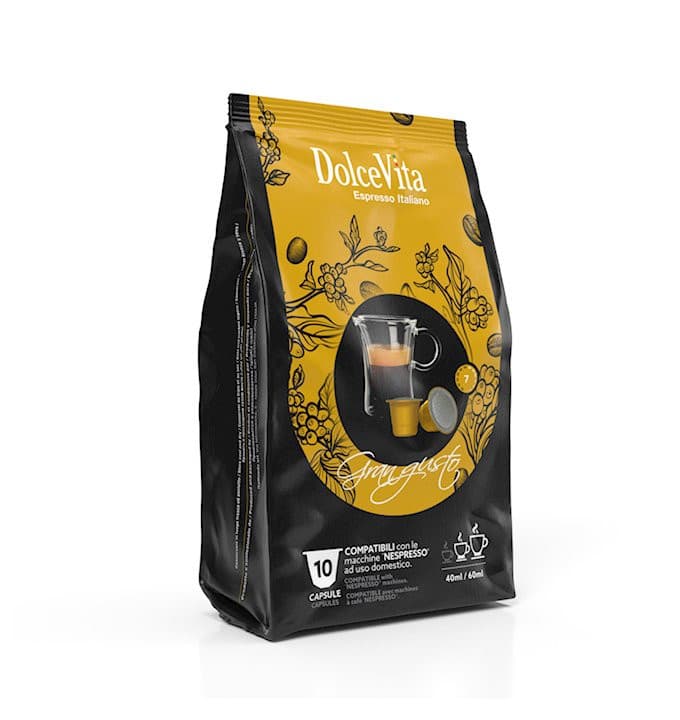 Scatola Dolce Vita Nespresso®* GRAN GUSTO 100pz..