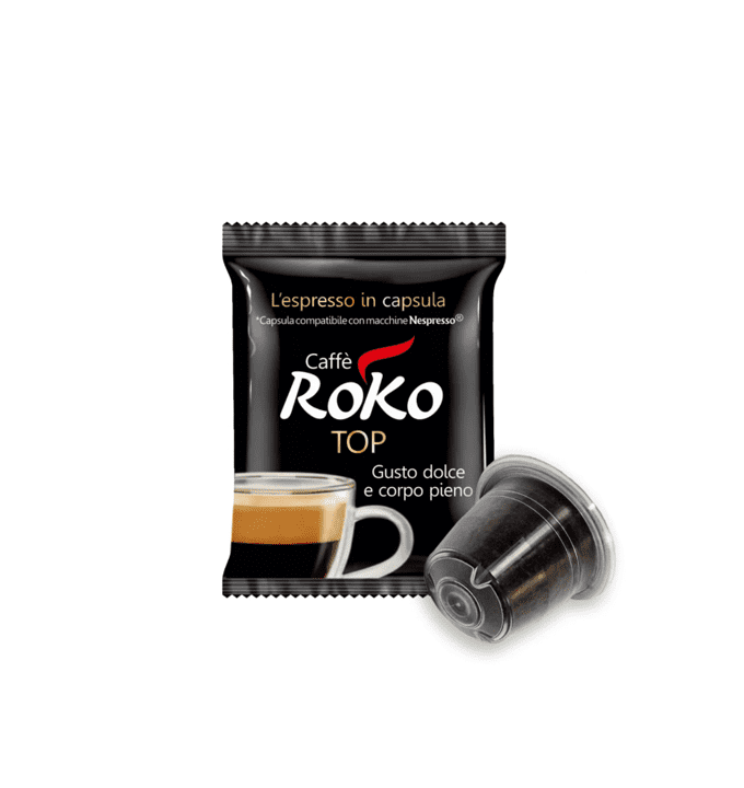 Caffe Roko TOP Capsule Nespresso 100 pz..