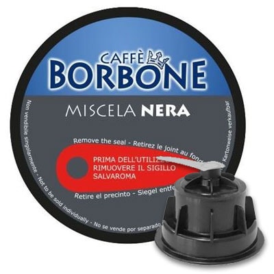 90 Capsule Dolce Gusto Caffè Borbone miscela NERA.