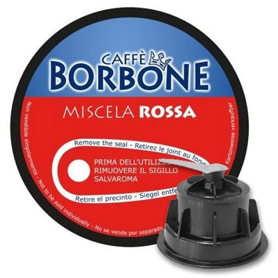 90 Capsule Dolce Gusto Caffè Borbone miscela ROSSA.