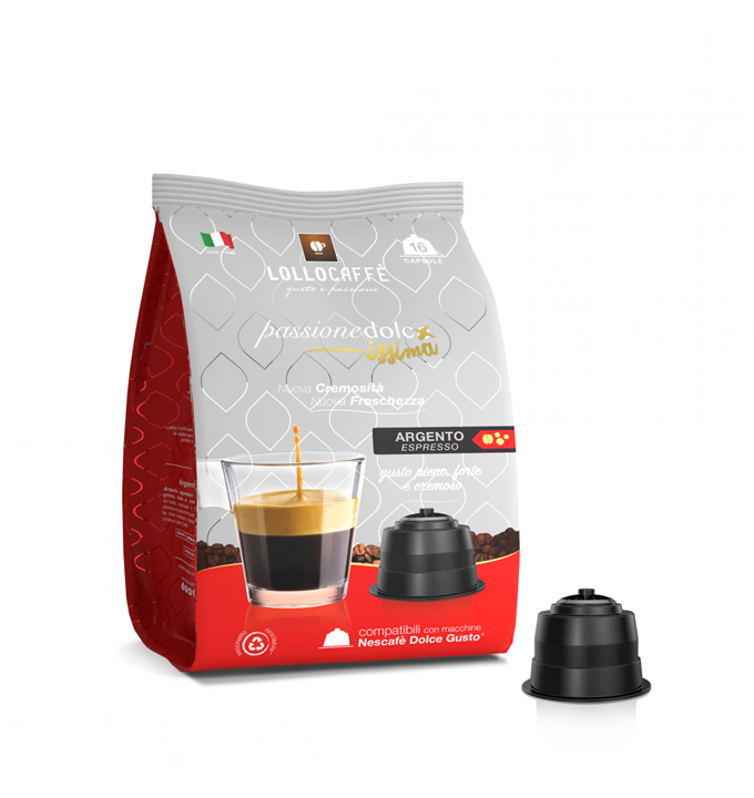 Capsule Cialde 16 pz al Pistacchio compatibili con Nescafè Dolce Gusto