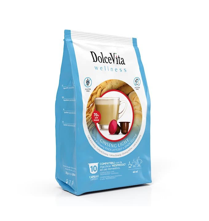 Scatola Dolce Vita Nespresso®* GINSENG LIGHT 100pz..